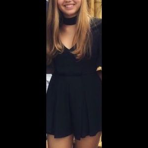 Gab & Kate Black Romper